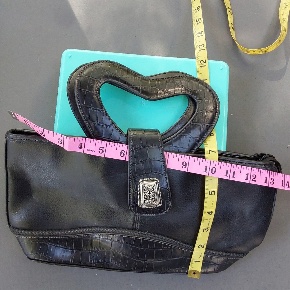 Black Bag, Heart Shaped Handle